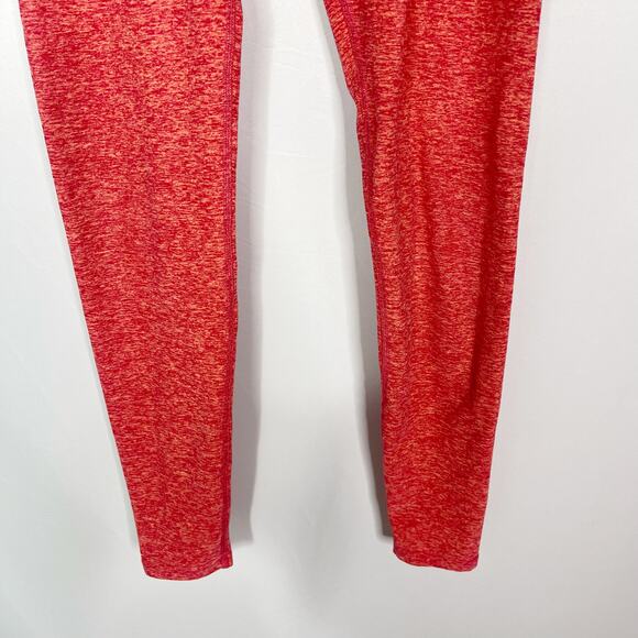 Beyond Yoga Medium M Pink Orange Spacedye Leggings Workout Raspberry Peach - Picture 4 of 10